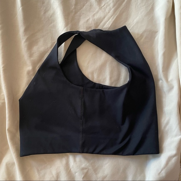 (SOLD) Girlfriend Collective Paloma Bra in Black, size M - Picture 6 of 8